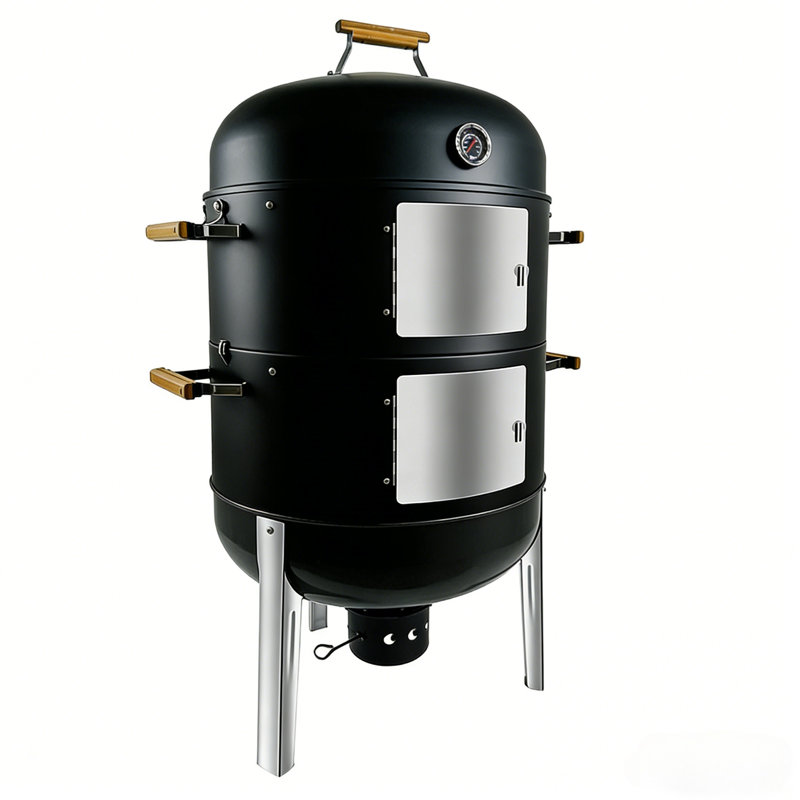 Fumoir et barbecue à charbon vertical Laravist
