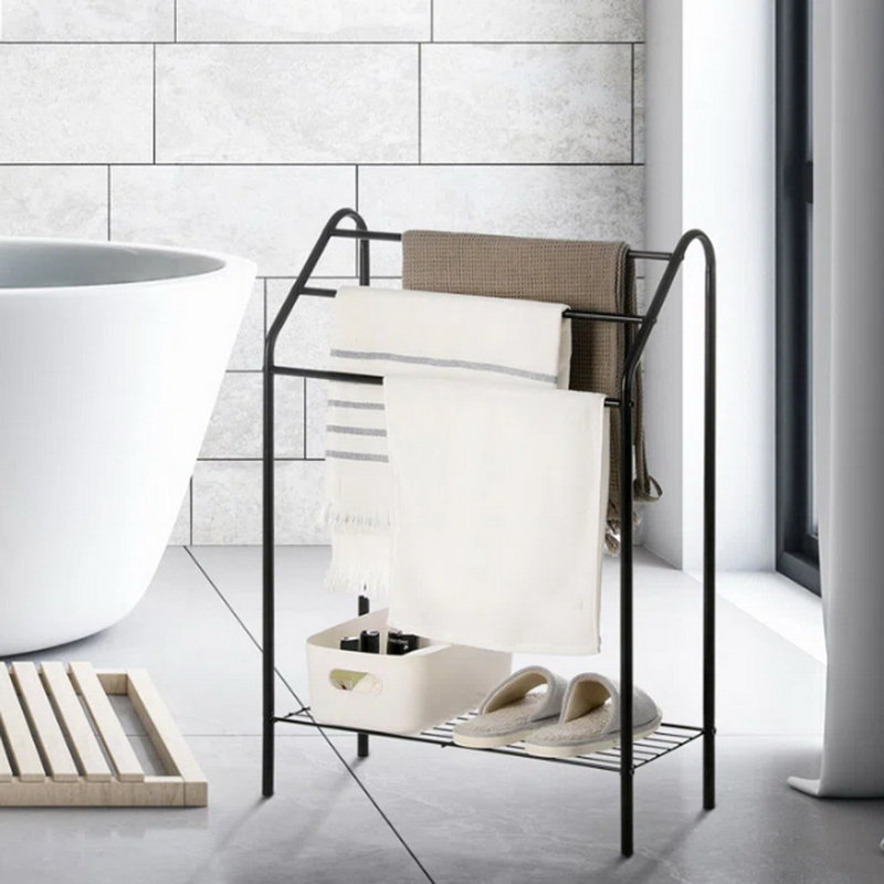 Brevyn 3 Towel Stand, Black