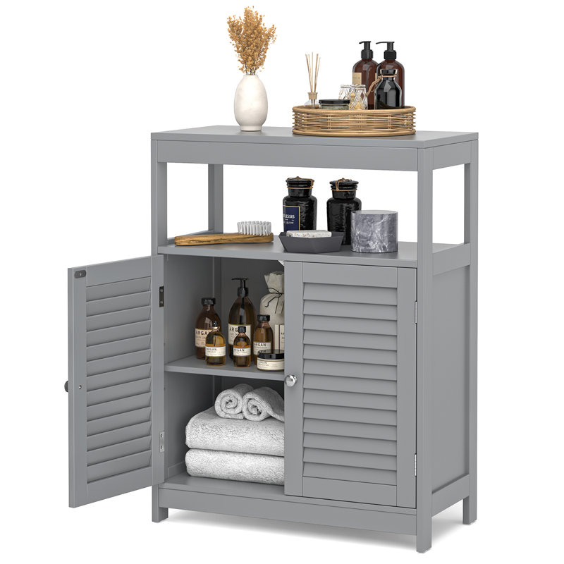 Wildon Home® Bassirou Freestanding Bathroom Cabinet | Wayfair