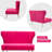 Vardell Fabric 48'' Reception Loveseat-1880453332