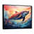 Black Floater Framed