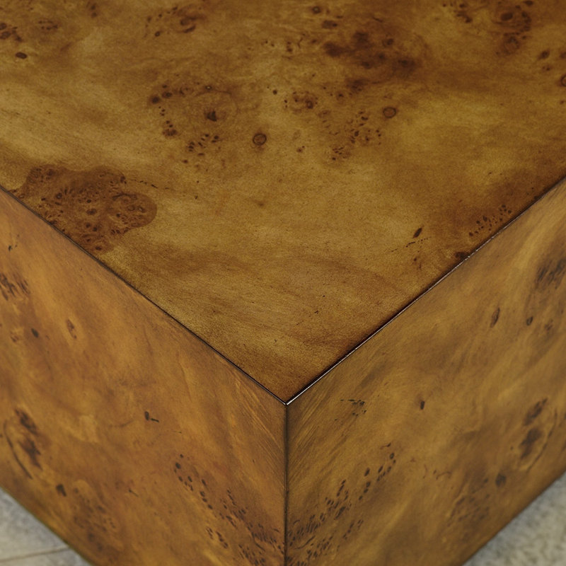 Anaheim Coffee Table, Rustic Burl