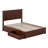 Lamaiyah Solid Wood Platform Bed with Footboard and Storage Drawers-394844271-394844266