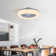 55cm LED Ceiling Fan with Remote Control and Light Kit Included