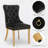 High-end Tufted Velvet Upholstered Nailhead Dining Chair-1240169722-1240169696
