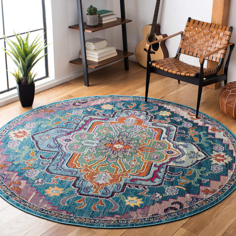 Gonzalez Performance Oriental Rug, Round 5'