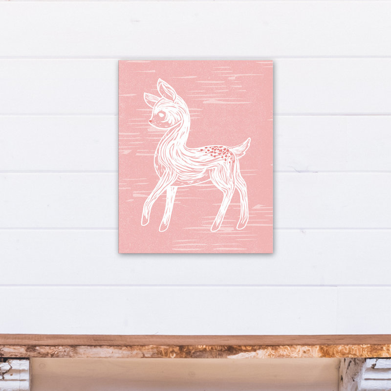 « rose fauve », art sur toile