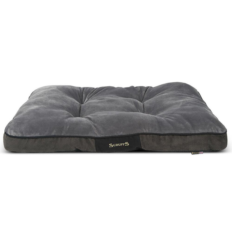 Chester Polyester Pet Bed, Graphite/Grey