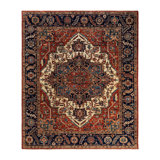 Serapi One-of-a-Kind 8' 4" X 9' 9" Hand Knotted Area Rug