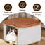 Lit et tabouret en bambou