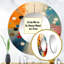 Colorful Colorful Mid Century Optique Serenade IV - Miroir mural moderne Mid-Century-99619630