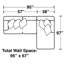 2 - Piece Upholstered Sofa Chaise-73715492