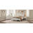 Platform Bed with Retro Headboard-1133785829
