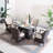 Parma 5-Piece Pe Wicker Outdoor Firepit Set With Rising Table And Cushions-1450589494-1450589492