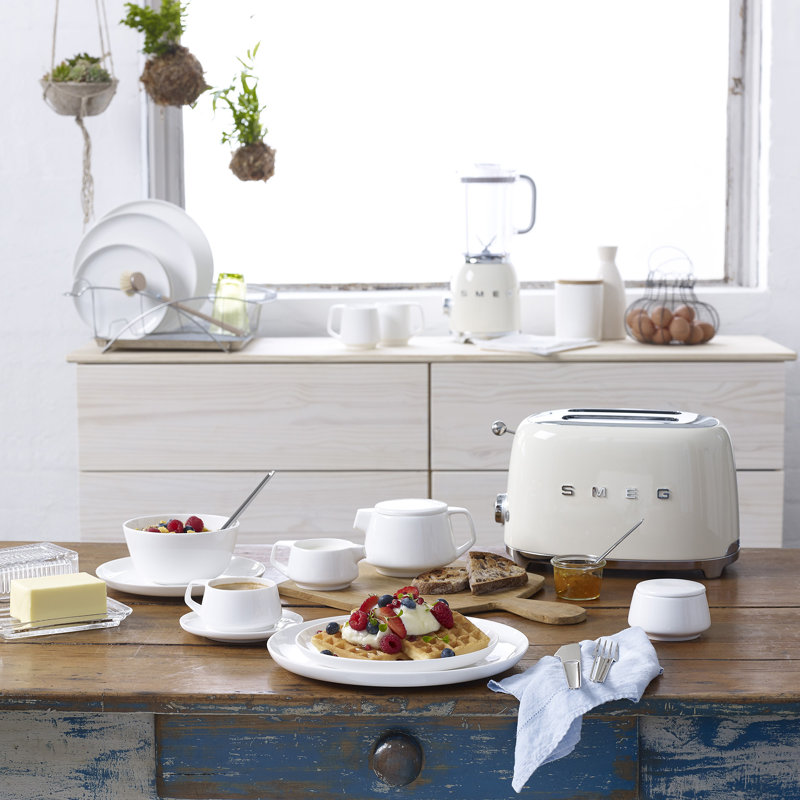 Marc Newson White Porcelain Sugar Pot and Creamer Set