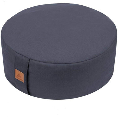 Round Zabuton Meditation Pillow,Yoga Bolster Kneeling Pillow