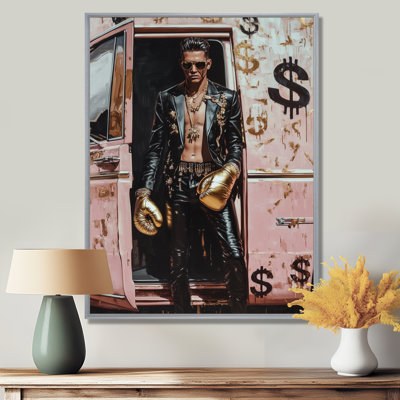«G Series Gangster Man - Man Wall Art Living Room»