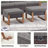 6-Piece Outdoor Rattan Modern Garden Fire Pit Set With Sofa, Swivel Chairs And Ottomans-495958235-495958232