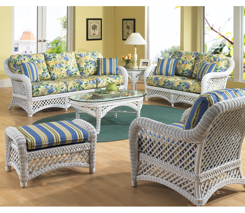 Fauteuil de 29 po de largeur Lanai, Mélange de polyester café Callie