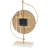 Metal Mechanical Tabletop Clock in Gold