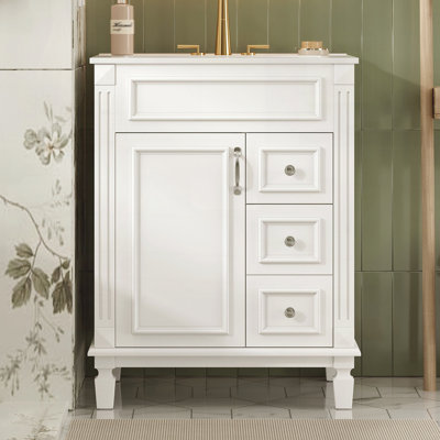 Meuble-lavabo 30 po avec lavabo en céramique