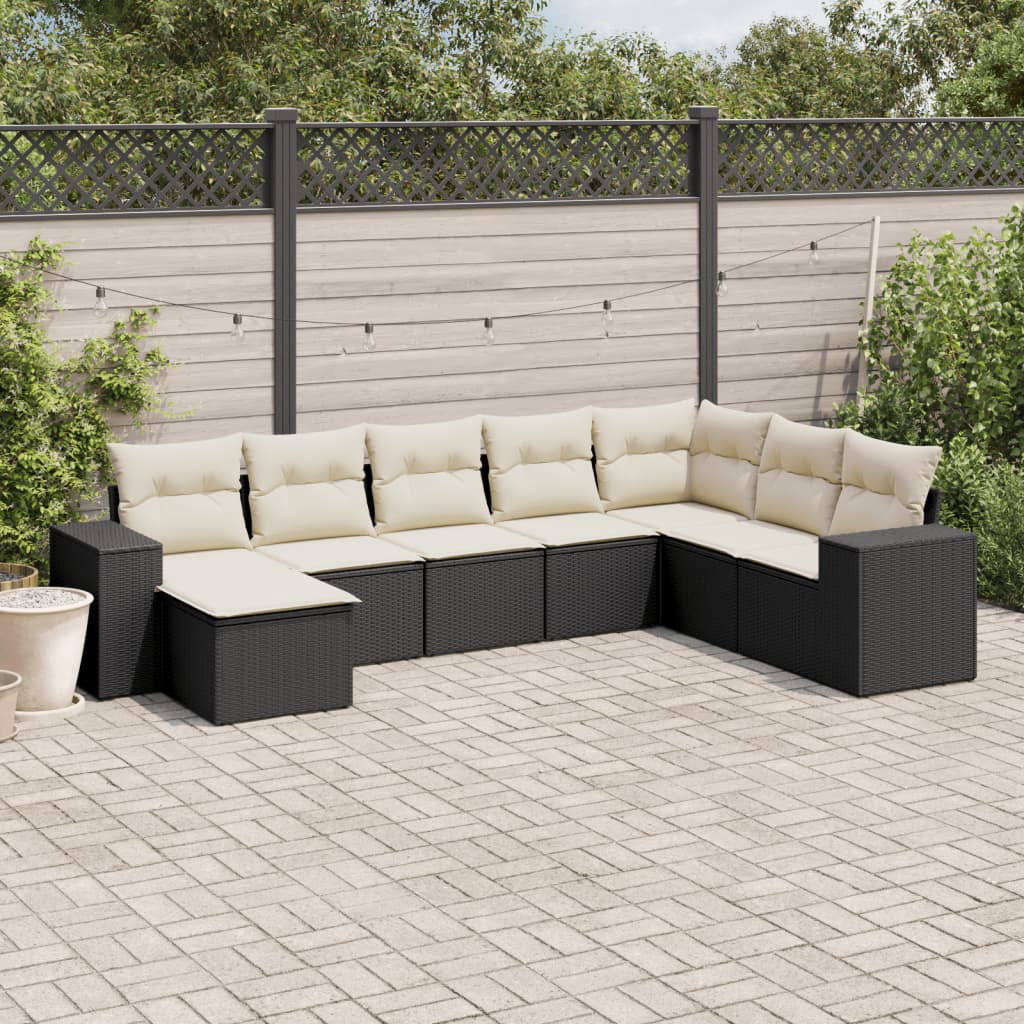 Gartensofa mit Kissen