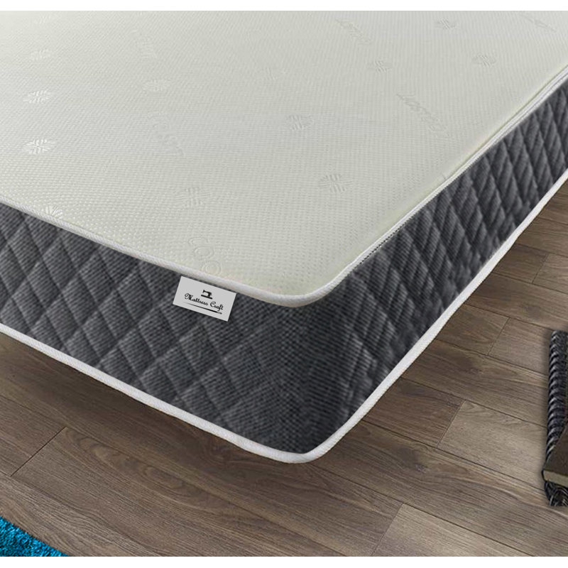 Mattress Craft 20cm Memory Foam Open Coil Mattress, Super King (6')