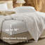  Ensemble de housse de couette 100% coton avec drap-housse - ensemble de literie tissé gaufré (ensemble de 4)-120539053-120677488