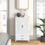 Grande armoire de rangement blanche 27 po Accent
