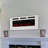 Kauffman Wall-Mounted Recessed Electric Indoor Fireplace - 50" - White-271961370-271961371