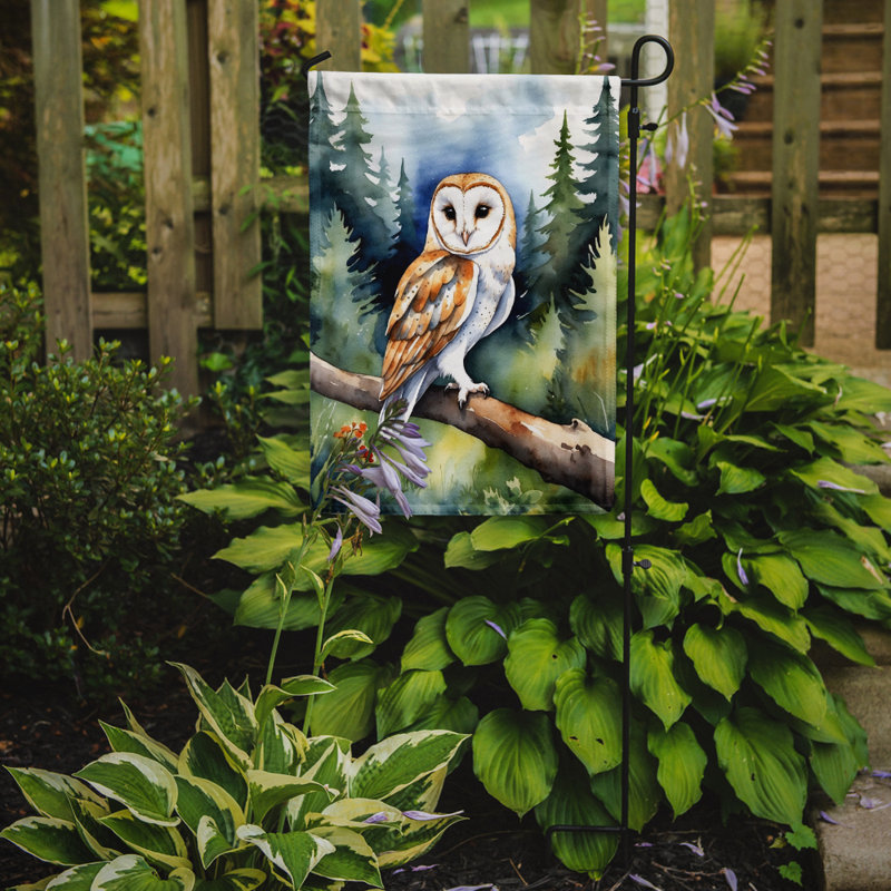Drapeau de jardin, Chouette effraie