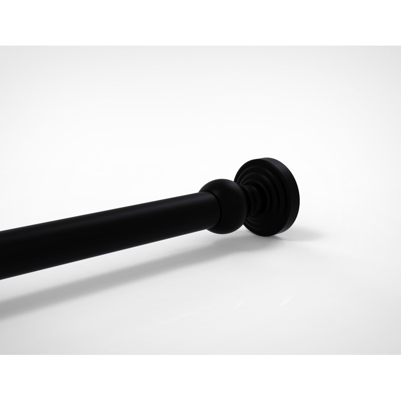 Écusson de rideau de douche Beresford, Noir mat