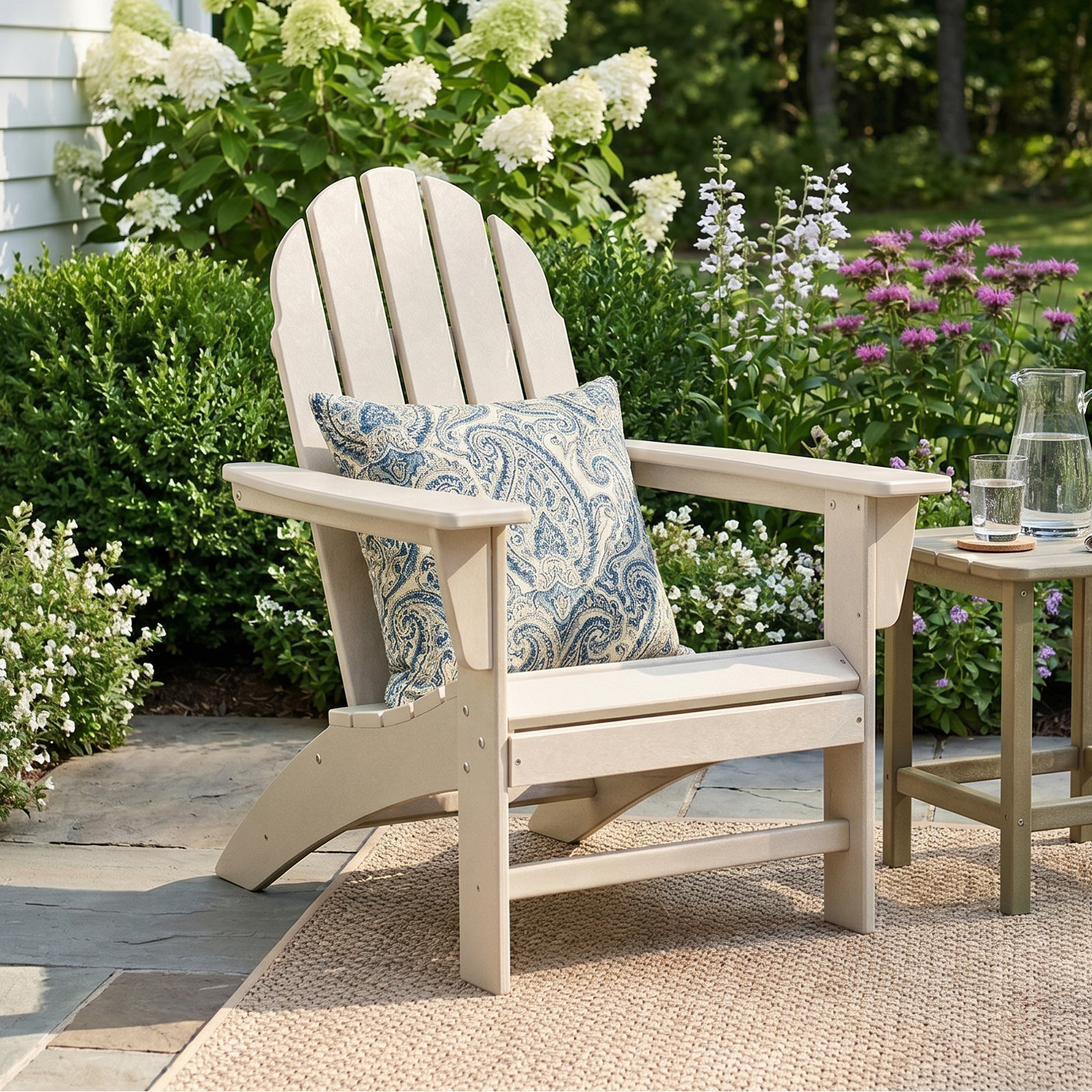 POLYWOOD® Vineyard Adirondack Chair, Green