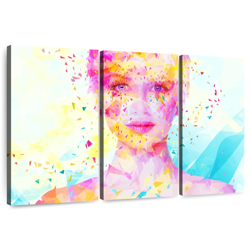 Leisha Turquoise, 36" H x 57" W