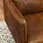 57.09'' Genuine Leather Loveseat Sofa with removable cushions-70411189