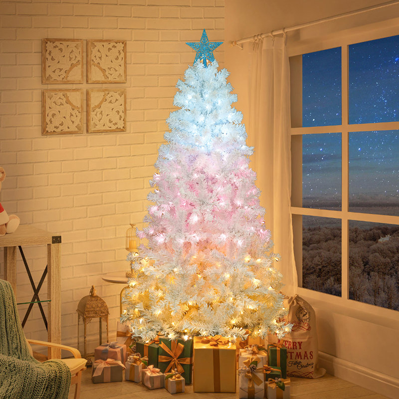 Arbre de Noël artificiel éclairé 72 '