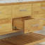 Ensemble de meuble-lavabo de salle de bain double 72 po avec miroir Carrasquillo-1071430413
