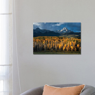 Mt Sneffels In Autumn by Mei Xu - Wrapped Canvas Print