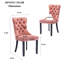 Chaise rembourrée en velours-318972213