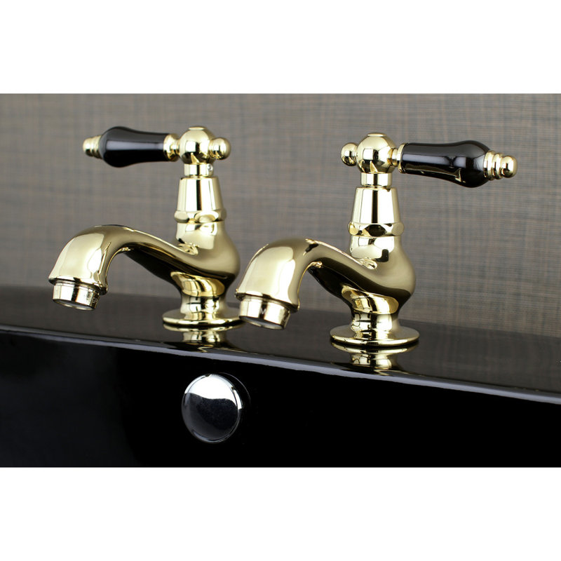 Robinet de salle de bain central à Duchess, Laiton poli