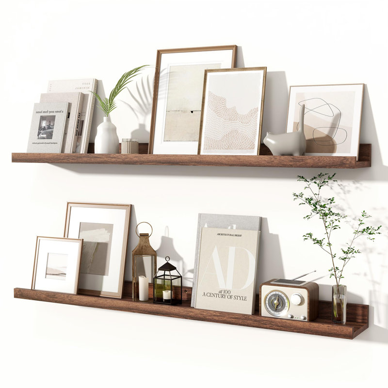 Picture Ledge Shelves Set of 2