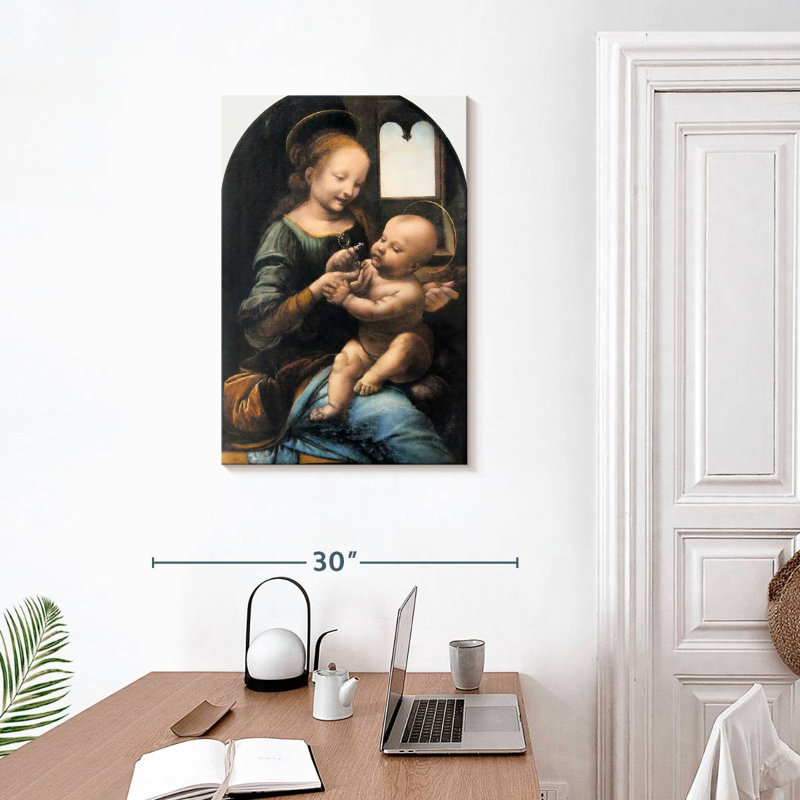 Adella Benois Madonna 1478, H 30 po x l 20 po