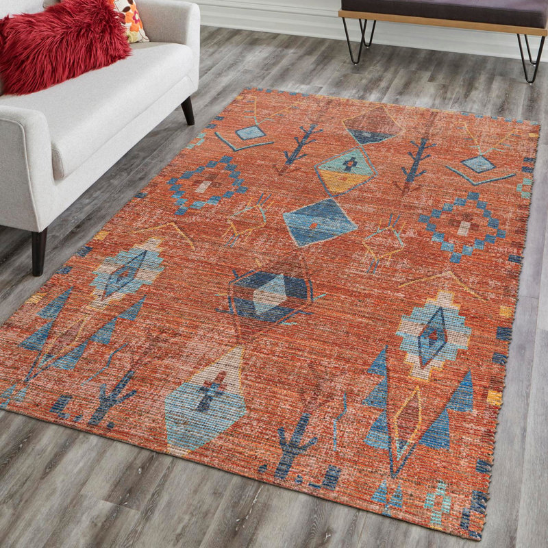 Tapis Kali Kingery, Rectangle 6 pi 1 po x 9 pi