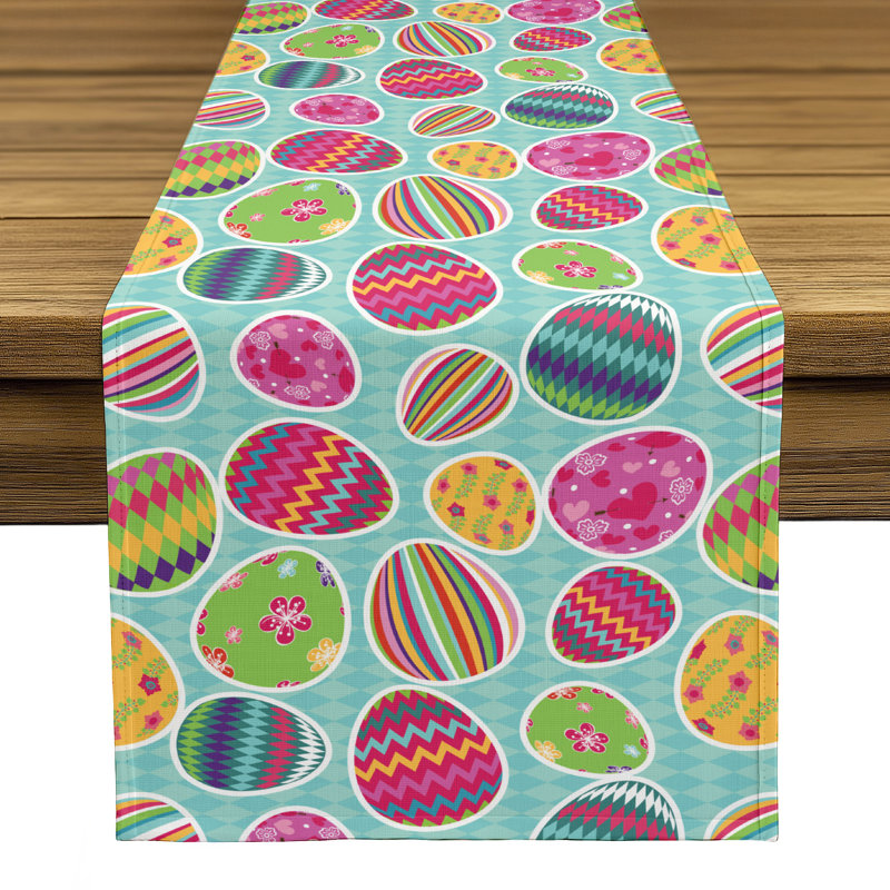 Eurich Geometric Table Runner, 108" L x 14" W