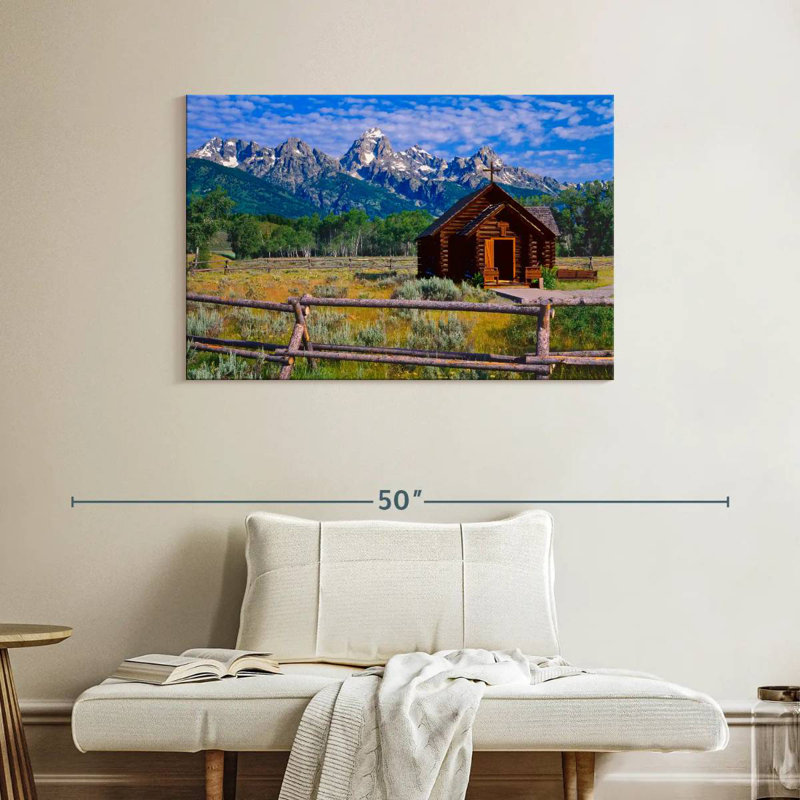 Chapelle en bois Adella Grand Teton, H 26 po x l 39 po