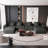Boneless Modern 8 PCS DIY Combination Modular Sofa With 8 Pillows-1867391720