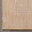 Tapis tissé à plat taupe Medusa Clesha-60394692