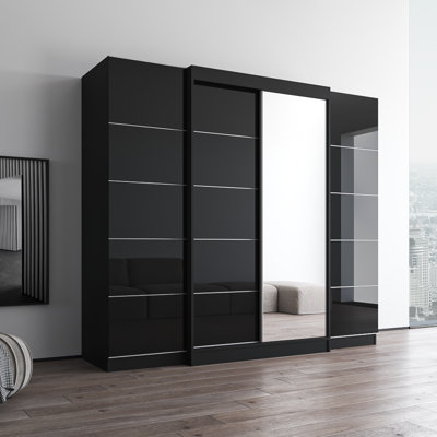 Manufactured Wood Armoire by Meble Furniture