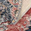 Tapis géométrique rouge / bleu Tucson-330995616