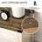 Farmhouse Sideboard Buffet Cabinet, Barn Door Coffee Bar Cabinet with Adjustable Shelf-806241872